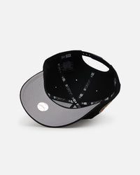 New Era Arizona Diamondbacks 'Metallic Wordmark' 9FORTY A-Frame Snapback Black