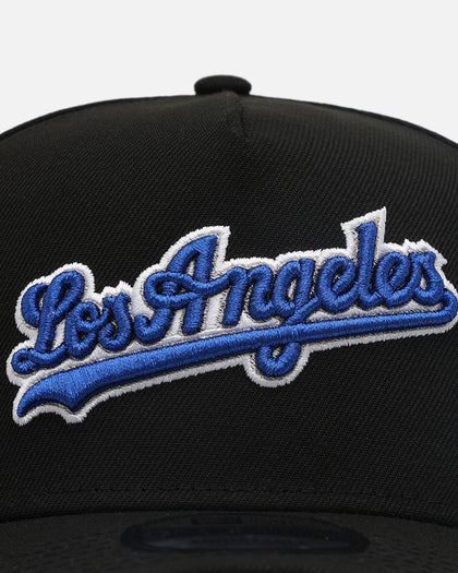 New Era Los Angeles Dodgers 'Metallic Wordmark' 9FORTY A-Frame Snapback Black