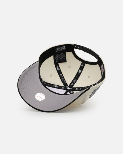 New Era Pittsburgh Pirates 'Chrome Black Upside Down Logo' 9FORTY A-Frame Snapback Chrome/Black