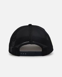 New Era Houston Astros 'Team Color' 9FORTY A-Frame Trucker Snapback OTC