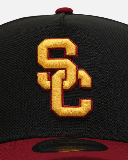 New Era University Of Southern California Trojans 'USC Pack' 9FORTY A-Frame Snapback Black/Burgundy