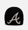 New Era Atlanta Braves Mega Logo Beanie Black