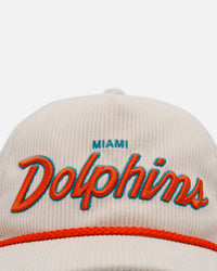 47 Brand Miami Dolphins 'Natural Script' Premium Hitch Corduroy Snapback Natural