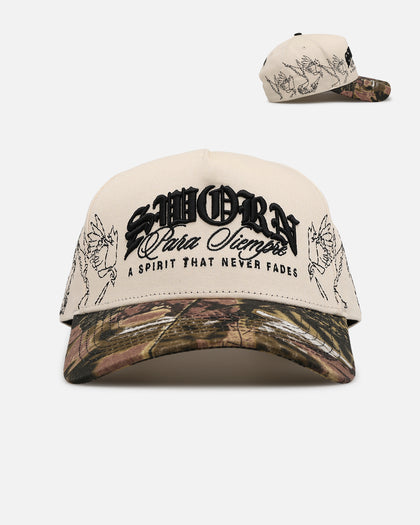 Sworn To Us Spirit Snapback Natural/Camo