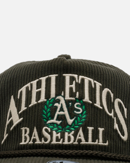47 Brand Oakland Athletics 'Pitchout' 47 Hitch Corduroy Snapback Green