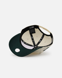 New Era Houston Astros 'Chrome Dark Green' 9FORTY A-Frame Snapback Chrome/Dark Green