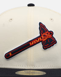 New Era Atlanta Braves 'Chrome OTC' 59FIFTY Fitted Chrome/OTC