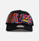 Mitchell & Ness Atlanta Braves 'Hyper Type' Pro Crown Snapback Black