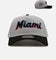 New Era Miami Marlins 'Away Greys' 9FORTY A-Frame Snapback Grey