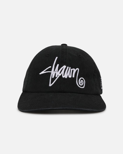 S Double Shawn Script Strapback Black