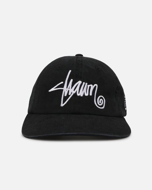 S Double Shawn Script Strapback Black