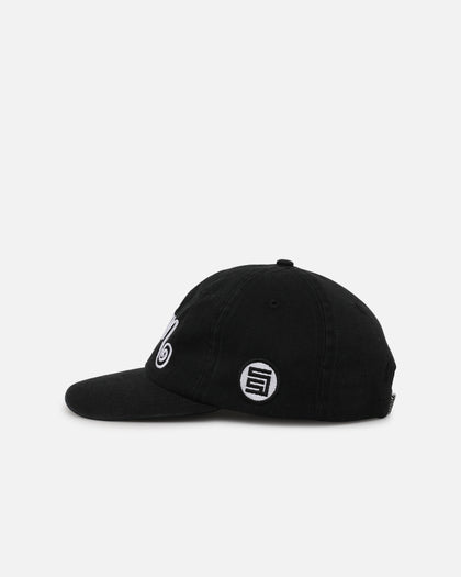S Double Shawn Script Strapback Black
