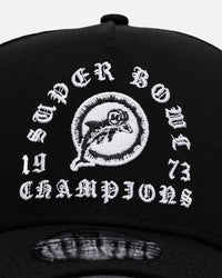 New Era Miami Dolphins 'Gothic Arch 2.0' 9FORTY A-Frame Snapback Black/White