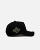 New Era New York Yankees 'Raised Metallic Chainstitch' 9FORTY A-Frame Snapback Black