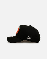 New Era Atlanta Braves 'NBA Dia De Los Muertos' 9FORTY A-Frame Snapback Black/Orange