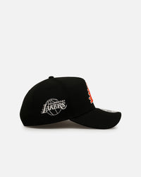 New Era Los Angeles Lakers 'NBA Dia De Los Muertos' 9FORTY A-Frame Snapback Black/Orange