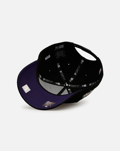 New Era Los Angeles Lakers 'NBA Dia De Los Muertos' 9FORTY A-Frame Snapback Black/Orange