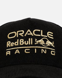 New Era Red Bull Racing 'Red Bull' 9FORTY A-Frame Corduroy Snapback Black/Gold