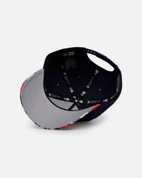 New Era Red Bull Racing 'Red Bull' Camo Visor 9FORTY A-Frame Snapback Navy
