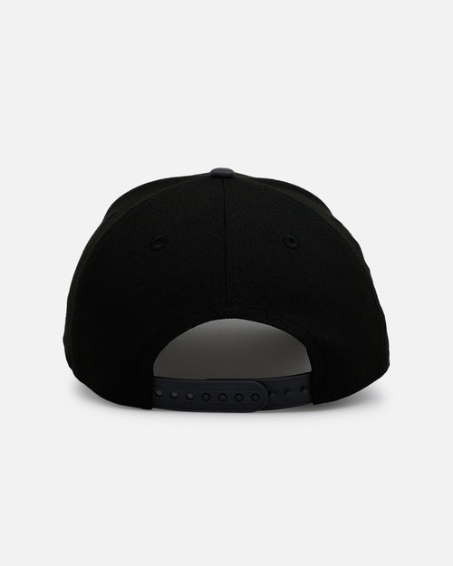 New Era Atlanta Braves 'Stealth' 9FORTY A-Frame Snapback Black/Charcoal