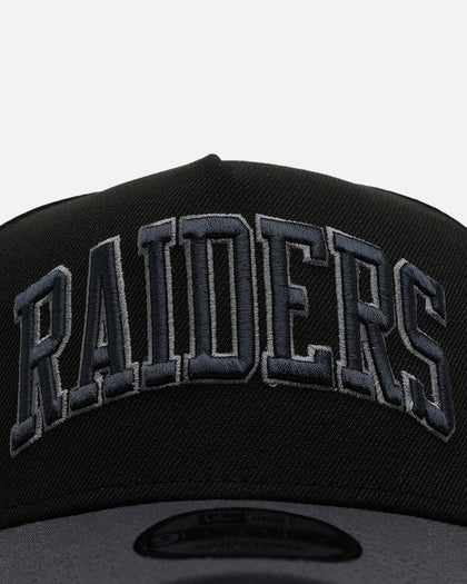 New Era Las Vegas Raiders 'Stealth' 9FORTY A-Frame Snapback Black/Charcoal