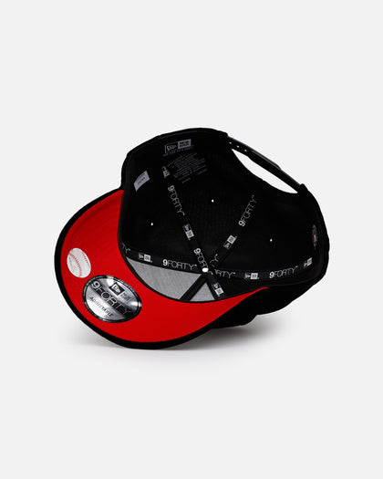 New Era Los Angeles Dodgers 'Spider Web' 9FORTY A-Frame Snapback Black/Red
