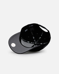 New Era Milwaukee Brewers 'Stealth' 9FORTY A-Frame Snapback Black/Charcoal