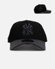 New Era New York Yankees 'Stealth' 9FORTY A-Frame Snapback Black/Charcoal