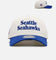 New Era Seattle Seahawks 'Throwback Bowl' 9FORTY A-Frame Snapback Chrome/OTC