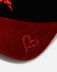 New Era Houston Astros 'Velvet Cord Certified Lover' 9FORTY A-Frame Premium Corduroy Snapback Black