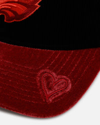 New Era Philadelphia Eagles 'Velvet Cord Certified Lover' 9FORTY A-Frame Premium Corduroy Snapback Black