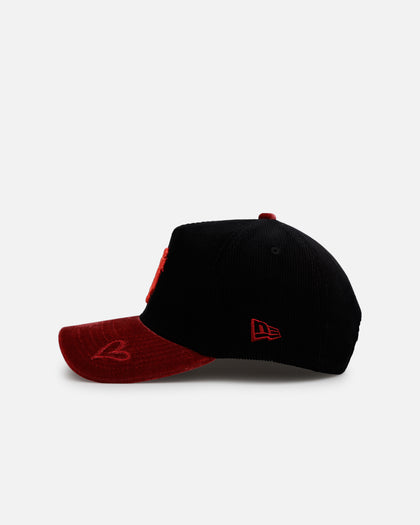 New Era San Francisco Giants 'Velvet Cord Certified Lover' 9FORTY A-Frame Premium Corduroy Snapback Black