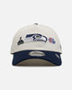 New Era Seattle Seahawks 'Super Bowl Logos' 9FORTY A-Frame Snapback Chrome