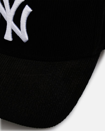 New Era New York Yankees 'Black Cord' 9FORTY A-Frame Corduroy Snapback Black