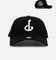 New Era Philadelphia Phillies 'Black White Upside Down Logo' 9FORTY A-Frame Snapback Black/White