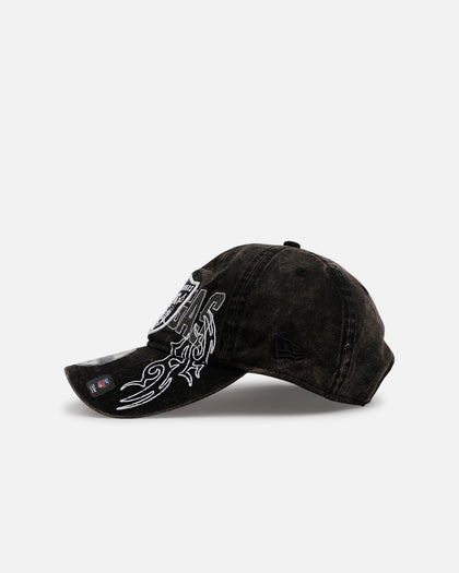 New Era Las Vegas Raiders 'Tribal' Classic Casual Strapback Washed Black