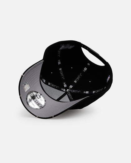 New Era Los Angeles Lakers 'Spider Web Visor' 9FORTY A-Frame Snapback Black