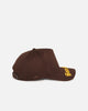 47 Brand San Diego Padres 'Destruct Gothic Visor' 47 Offside Strapback Brown/Brown