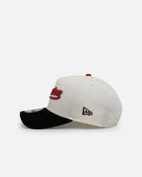 New Era Houston Astros 'Chrome Metallic Wordmark' 9FORTY A-Frame Snapback Chrome