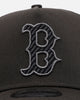 New Era Boston Red Sox 'Carbon Weave' 9FORTY A-Frame Snapback Black