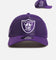 New Era Las Vegas Raiders 'Polychromatic Mesh' 9FORTY A-Frame Snapback True Purple