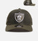 New Era Las Vegas Raiders 'Polychromatic Mesh' 9FORTY A-Frame Snapback New Olive