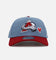 New Era Colorado Avalanche 'Team Color Hearts' 9FORTY A-Frame Snapback Official Team Color