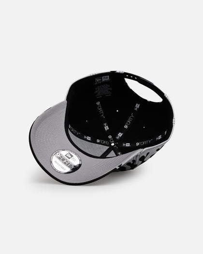 New Era Mexico National Baseball Team 'Metallic Flames' 9FORTY A-Frame Snapback Black/Silver
