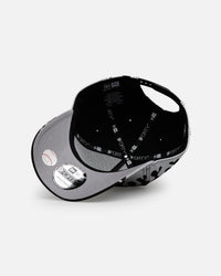 New Era Boston Red Sox 'Metallic Flames' 9FORTY A-Frame Snapback Black/Silver