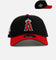 New Era Anaheim Angels 'Pigment Dye Two Tone' 9FORTY A-Frame Snapback Black/Official Team Color