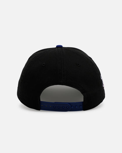 New Era Texas Rangers 'Pigment Dye Two Tone' 9FORTY A-Frame Snapback Black/Official Team Color
