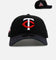 New Era Minnesota Twins 'Pigment Dye Two Tone' 9FORTY A-Frame Snapback Black/Official Team Color