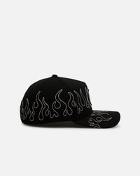 New Era San Francisco 49ers 'Outline Flames' 9FORTY A-Frame Snapback Black