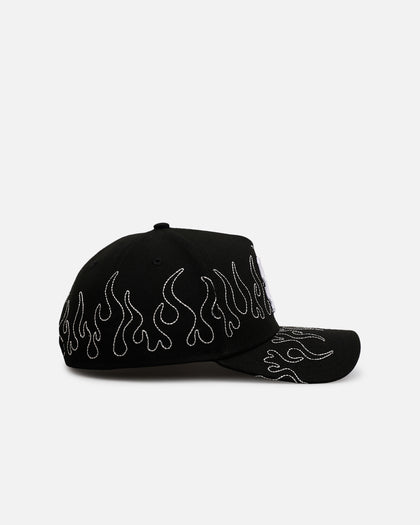 New Era San Francisco Giants 'Outline Flames' 9FORTY A-Frame Snapback Black